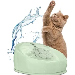 Lucky-Kitty kissa suihkulähde keraaminen