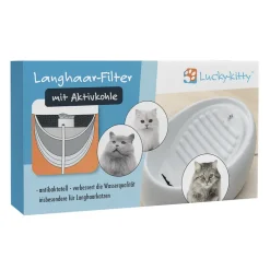 Lucky-Kitty kissa suihkulähde keraaminen