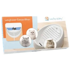 Lucky-Kitty kissa suihkulähde keraaminen