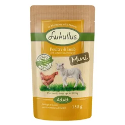 Lukullus Mini Pouches -säästöpakkaus 24 x 150 g