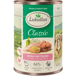Lukullus Naturkost lohi & kana