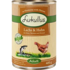 Lukullus Naturkost lohi & kana