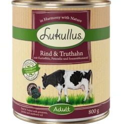 Lukullus Naturkost -säästöpakkaus 24 x 800 g
