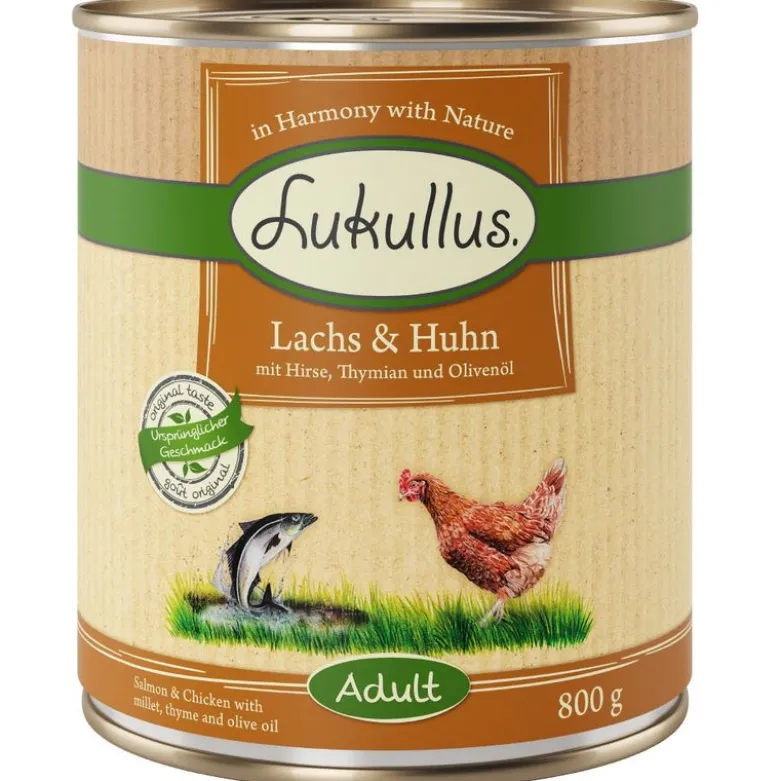 Lukullus Naturkost -säästöpakkaus 24 x 800 g