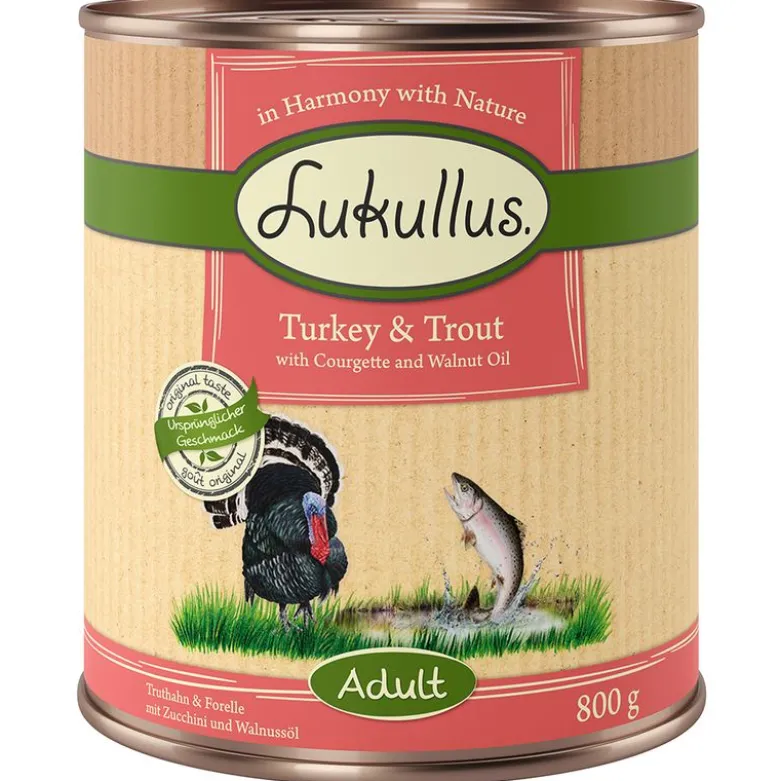 Lukullus Naturkost -säästöpakkaus 24 x 800 g