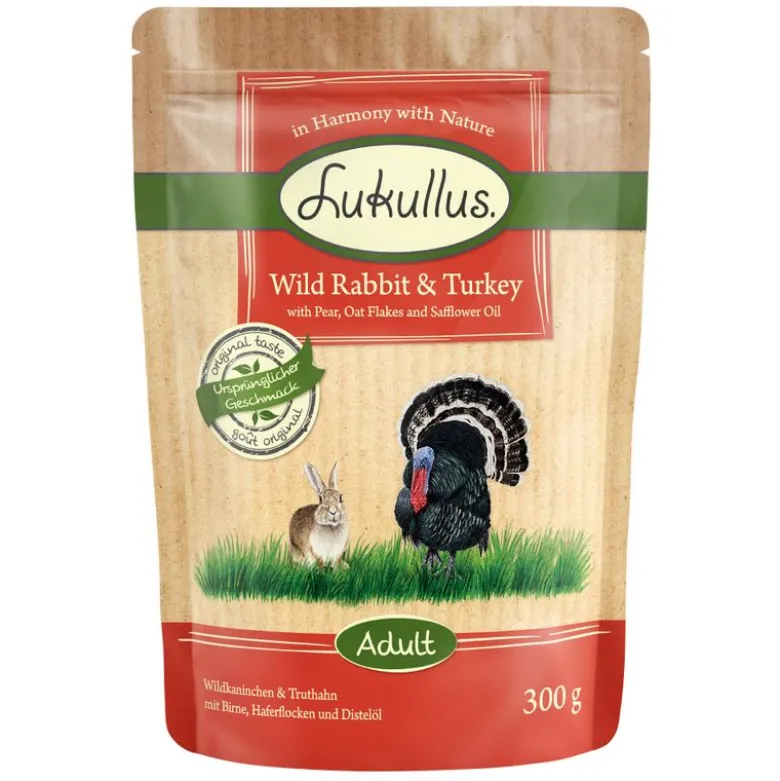Lukullus Naturkost -tuorepussit 6 x 300 g