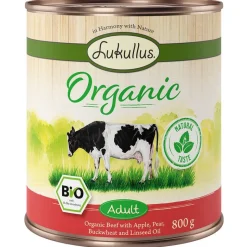 Lukullus Organic Adult nauta ja omena (gluteeniton)