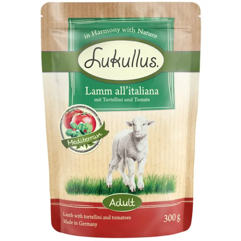 Lukullus Pouches -megapakkaus 48 x 300 g
