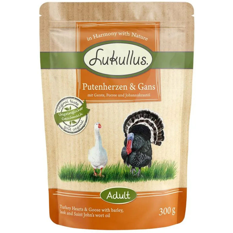 Lukullus Pouches -megapakkaus 48 x 300 g