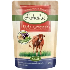 Lukullus Pouches -tuorepussit: säästöpakkaus 24 x 300 g