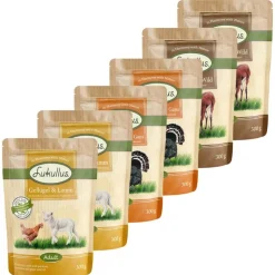 Lukullus Pouches -tuorepussit: säästöpakkaus 24 x 300 g