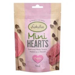 Lukullus Puppy Mini Hearts vasikanliha (viljaton)