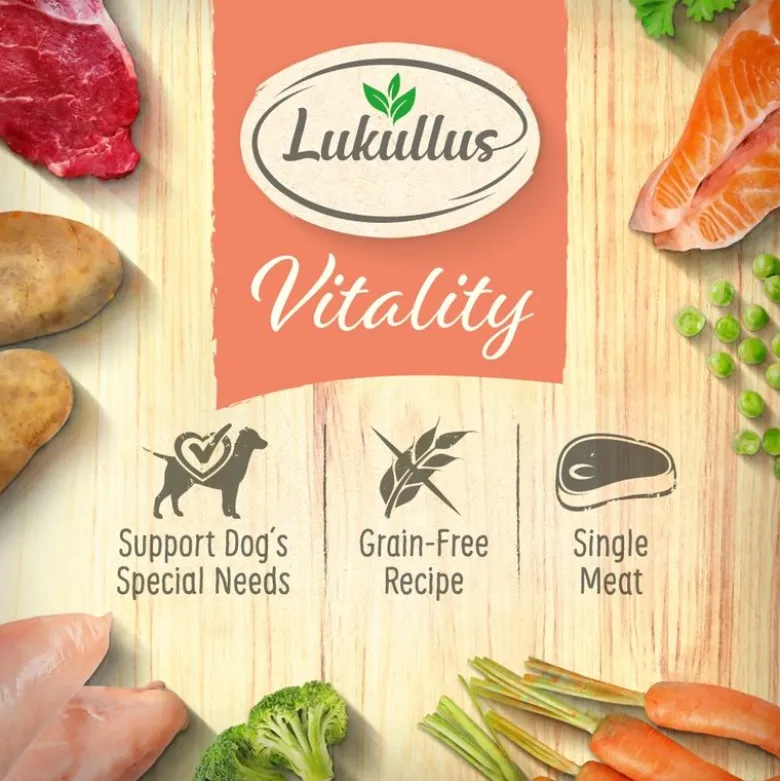 Lukullus Vitality Immuunijärjestelmä: villisika (viljaton)