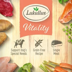 Lukullus Vitality Nivelet: nauta (viljaton)