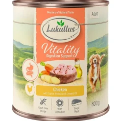 Lukullus Vitality Ruoansulatus: Kana (viljaton)