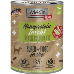 MAC's Monoprotein Insects & Superfood -säästöpakkaus 24 x 750 g
