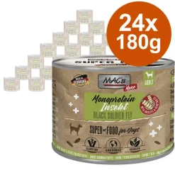 MAC's Monoprotein Insects & Superfood -säästöpakkaus 24 x 180 g