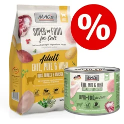 MAC's-paketti: kuiva- ja märkäruoka