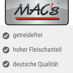MAC's-paketti: kuiva- ja märkäruoka