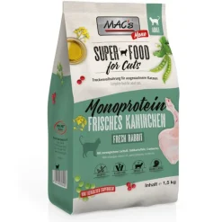 MAC's Superfood for Cats Adult Monoprotein Rabbit