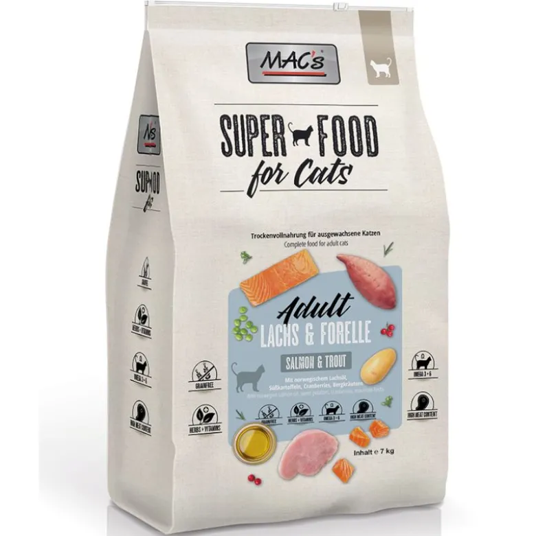 MAC's Superfood for Cats Adult Salmon & Trout