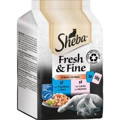 Megapack Sheba Fresh & Fine tuorepussit 12 x 50 g