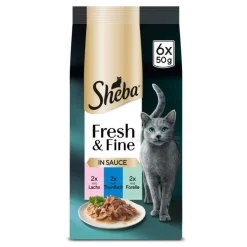 Megapack Sheba Fresh & Fine tuorepussit 12 x 50 g
