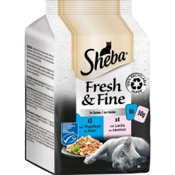 Megapack Sheba Fresh & Fine tuorepussit 12 x 50 g