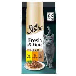 Megapack Sheba Fresh & Fine tuorepussit 12 x 50 g