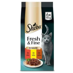 Megapack Sheba Fresh & Fine tuorepussit 12 x 50 g