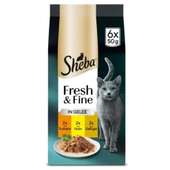 Megapack Sheba Fresh & Fine tuorepussit 12 x 50 g