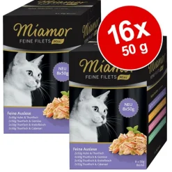 Miamor Fine Filets Mini Pouch Multibox 16 x 50 g