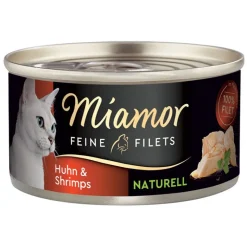 Miamor Fine Filets Naturelle, 6 x 80 g