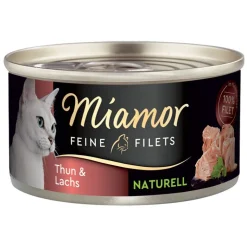 Miamor Fine Filets Naturelle -säästöpakkaus 24 x 80 g