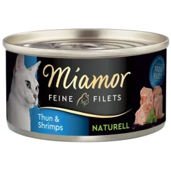 Miamor Fine Filets Naturelle -säästöpakkaus 24 x 80 g