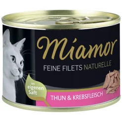 Miamor Fine Filets Naturelle -kokeilupakkaus 12 x 156 g