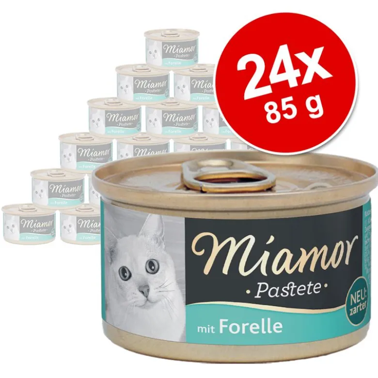 Miamor Pâté -säästöpakkaus 24 x 85 g