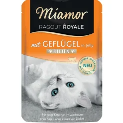 Miamor Ragout Royale in Jelly Kitten -lajitelma naudanliha + siipikarja hyytelössä