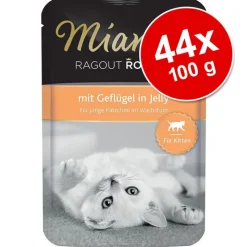 Miamor Ragout Royale Kitten -säästöpakkaus 44 x 100 g