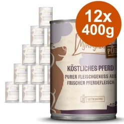 MjAMjAM puhdas lihanautinto -säästöpakkaus 12 x 400 g