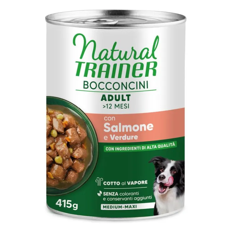 Natural Trainer Bocconcini Adult Medium & Maxi Chunks -säästöpakkaus 2 x 415 g