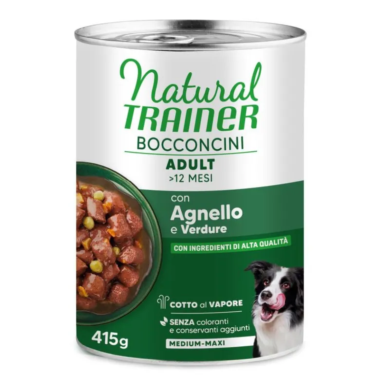 Natural Trainer Bocconcini Adult Medium & Maxi Chunks 415 g