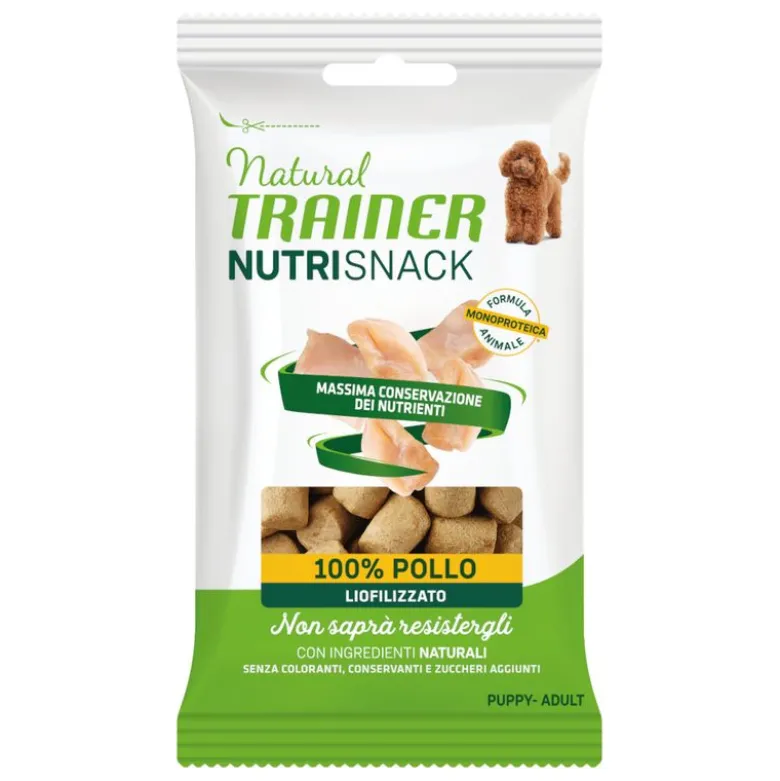 Natural Trainer Nutri Snack Puppy & Adult -pakastekuivatut palat 20 g