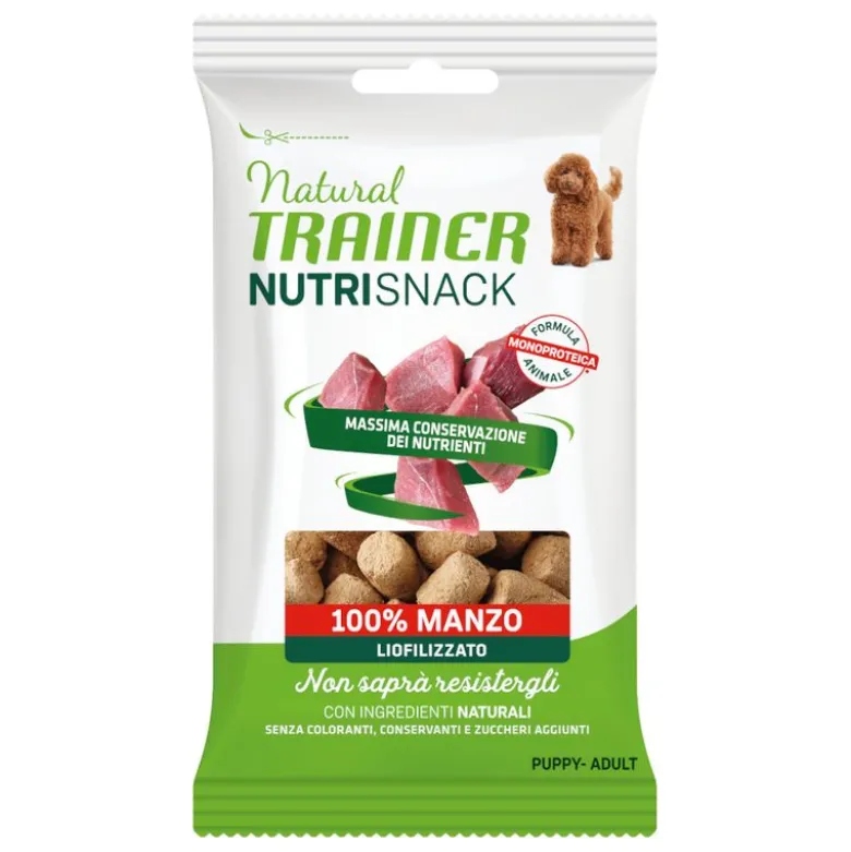 Natural Trainer Nutri Snack Puppy & Adult -pakastekuivatut palat 20 g