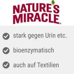 Nature's Miracle Kissan tahran- ja hajunpoistoaine