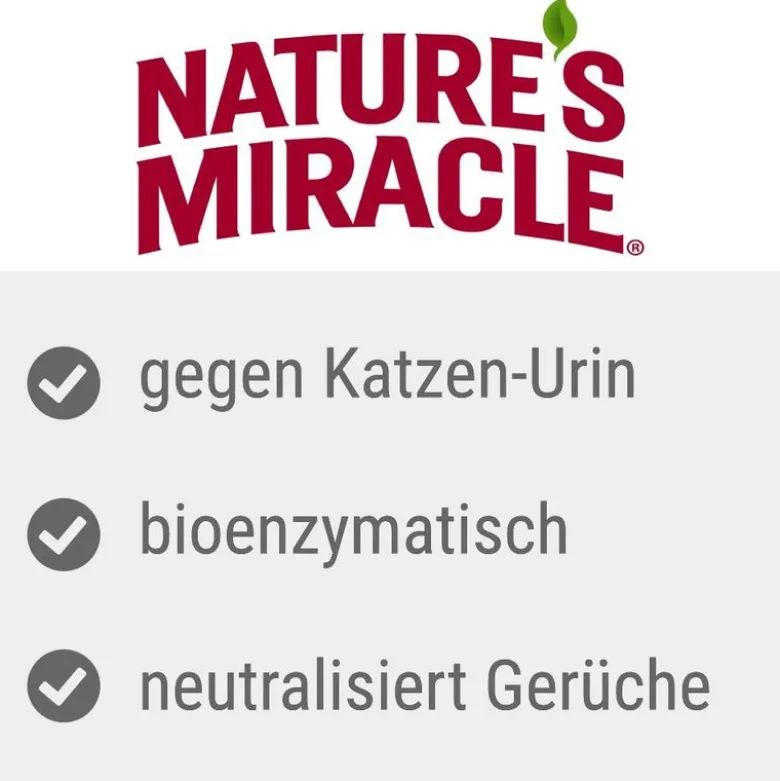Nature's Miracle Kissan virtsan tahran ja hajunpoistoaine