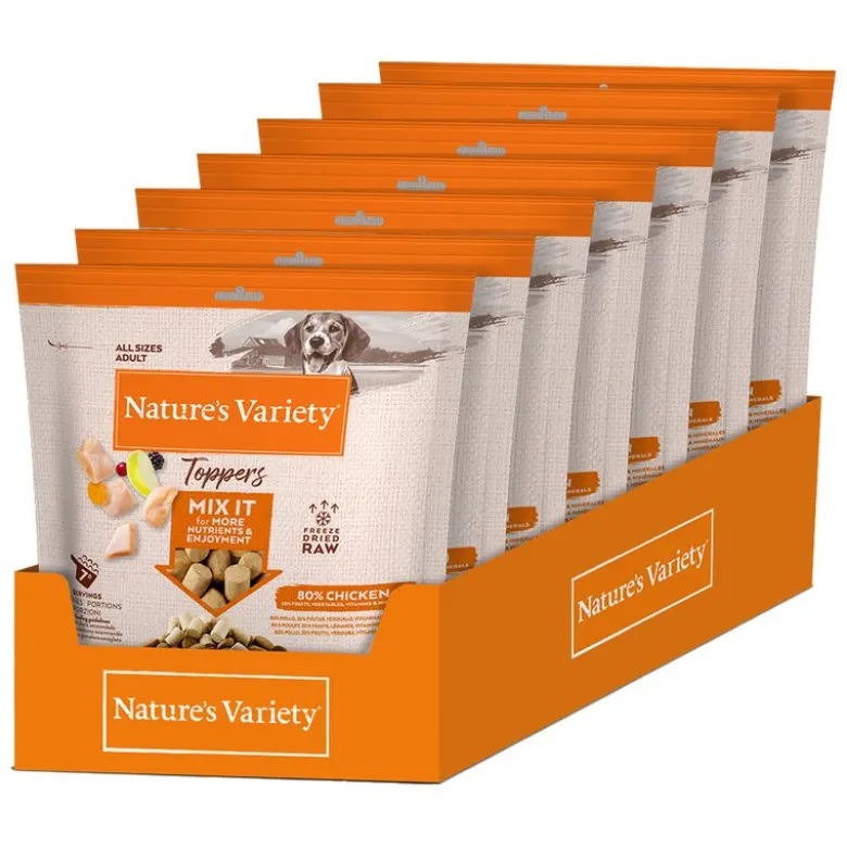 Nature's Variety Toppers pakastekuivattu täydennys