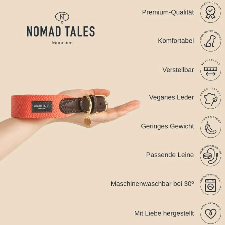Nomad Tales Bloom -kaulapanta, sapphire