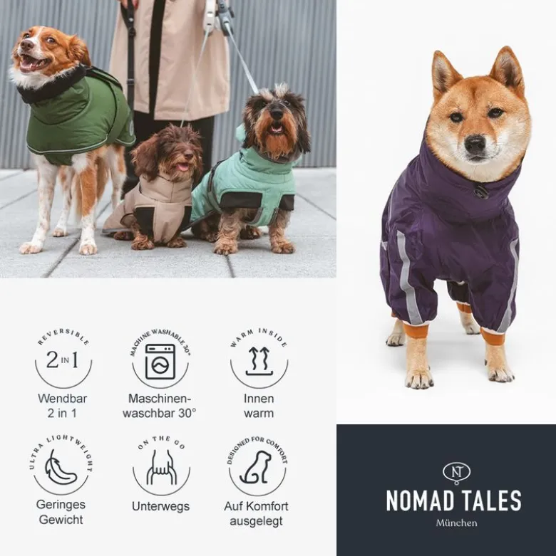 Nomad Tales Bloom Puffer -koirantakki