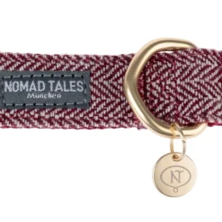 Nomad Tales Calma -kaulapanta, burgundy